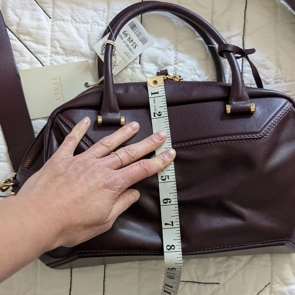 Leather Satchel Handbag - Picture 8 of 8